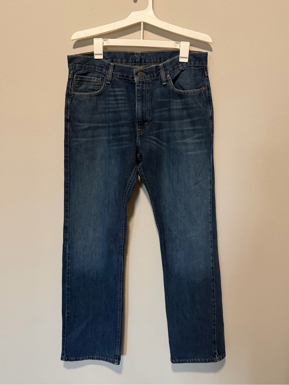 Levi's 514 Relaxed Men's Jeans - Dark Indigo Blue